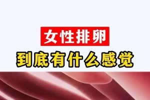 排卵的时候有什么微妙感觉和症状呢？这几个你get到了吗？
